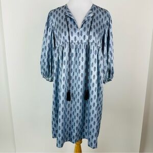 Collection by Cezele Light Blue Satin Dress Size Medium